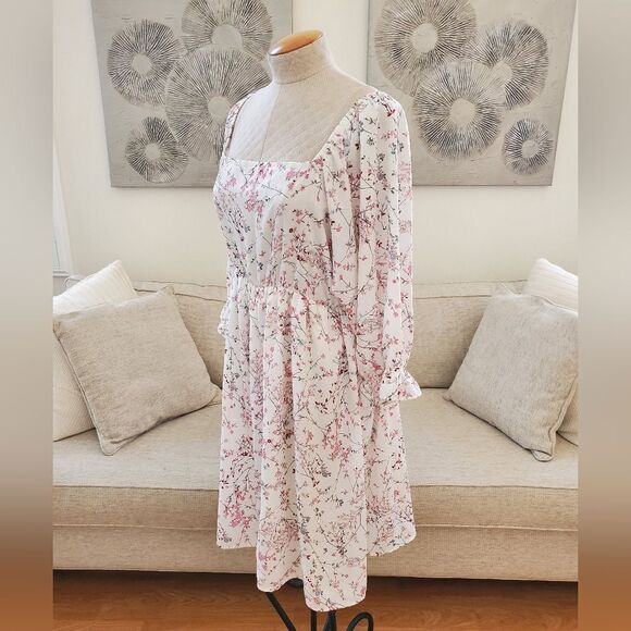 egs by éloges Square Neck Mini Dress sz 2XL - Picture 5 of 11